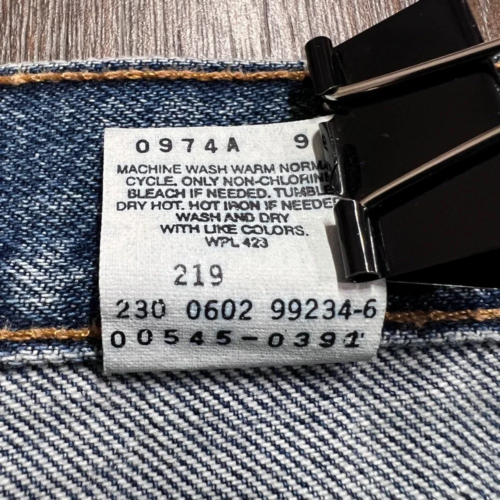 2002‎ Levi's 545 Jeans Mens W44 L30 Loose Fit Denim Blue Comfort Y2K